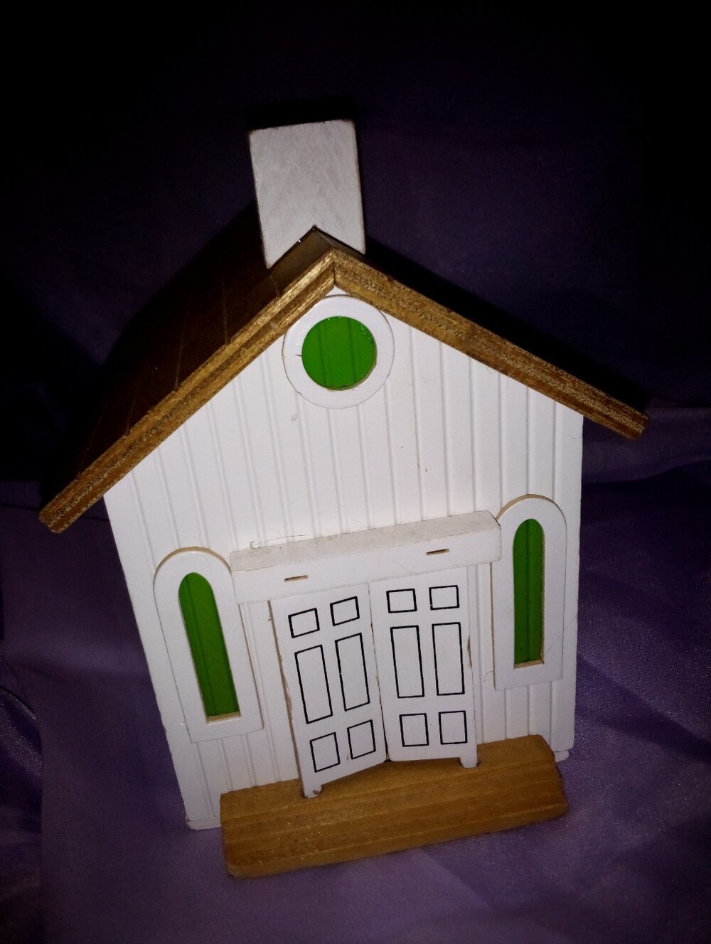Berkeley Designs Little Animated Musical Wooden Church Music Box